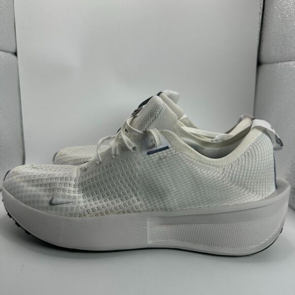 Nike Interact Run SE Shoes Mens  Size 10 White Photon Dust Black Metallic Silver main image 4